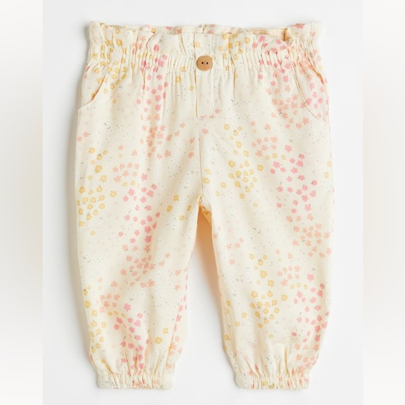 4 / $20 H&M jogger floral pants 2T - Picture 1 of 1